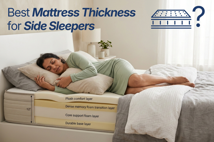 Best Mattress Thickness for Side Sleepers