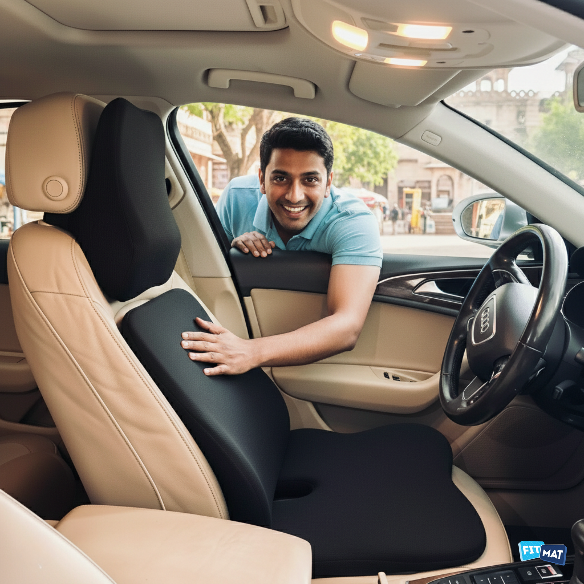 back support for car