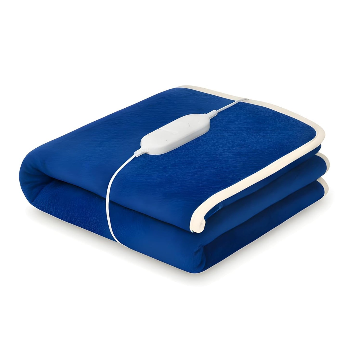 FITMAT Electric Blanket for Winter – Double Bed Heated Blanket (152L x 152W cm) with Overheat Protection, Auto Shut-Off, Fast Heating, Soft & Comfortable | Ideal for Cozy Sleep