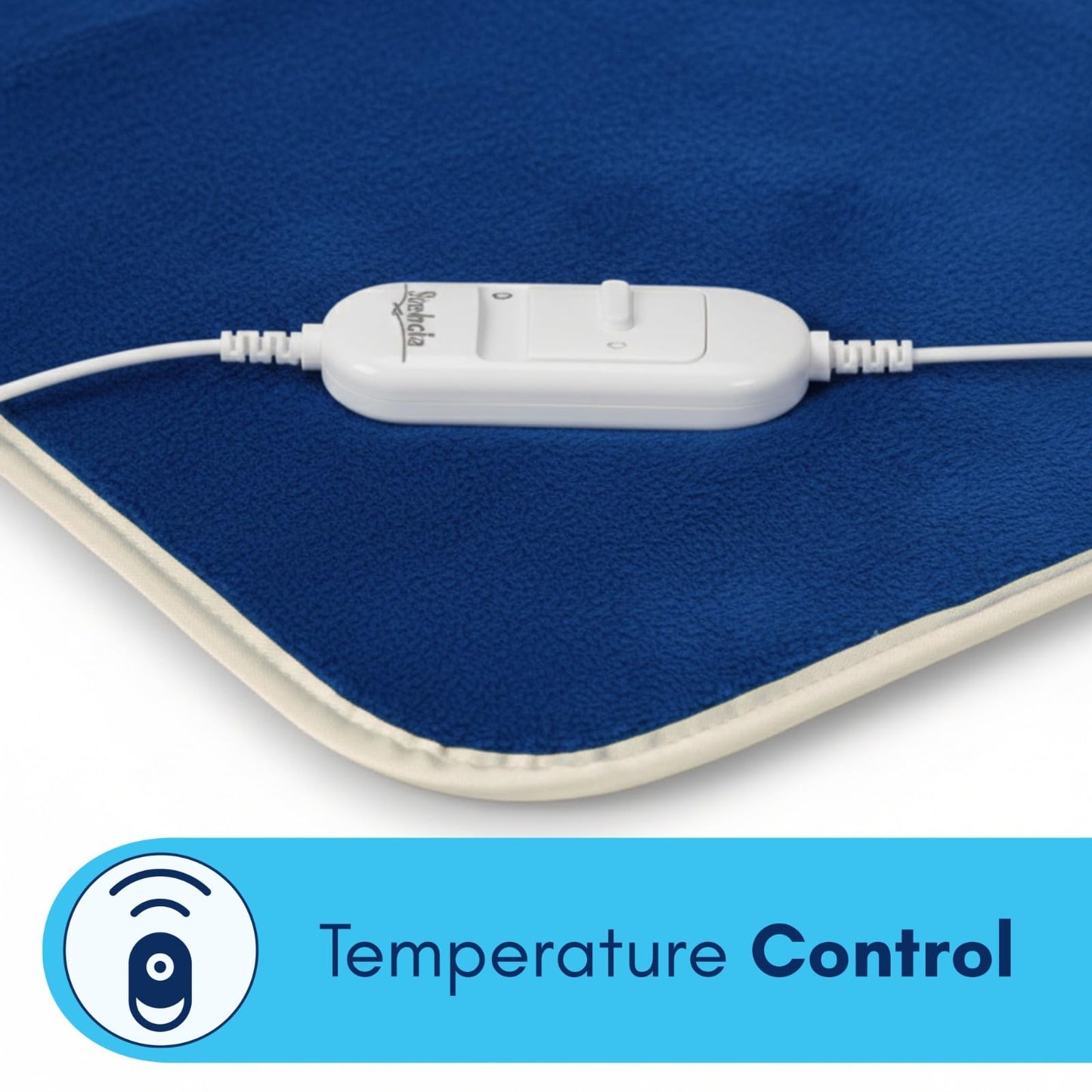 FITMAT Electric Blanket for Winter – Double Bed Heated Blanket (152L x 152W cm) with Overheat Protection, Auto Shut-Off, Fast Heating, Soft & Comfortable | Ideal for Cozy Sleep