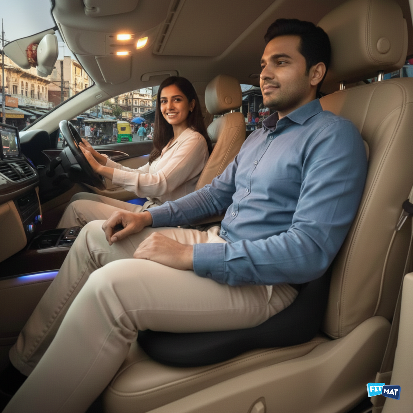 Bottom support for car