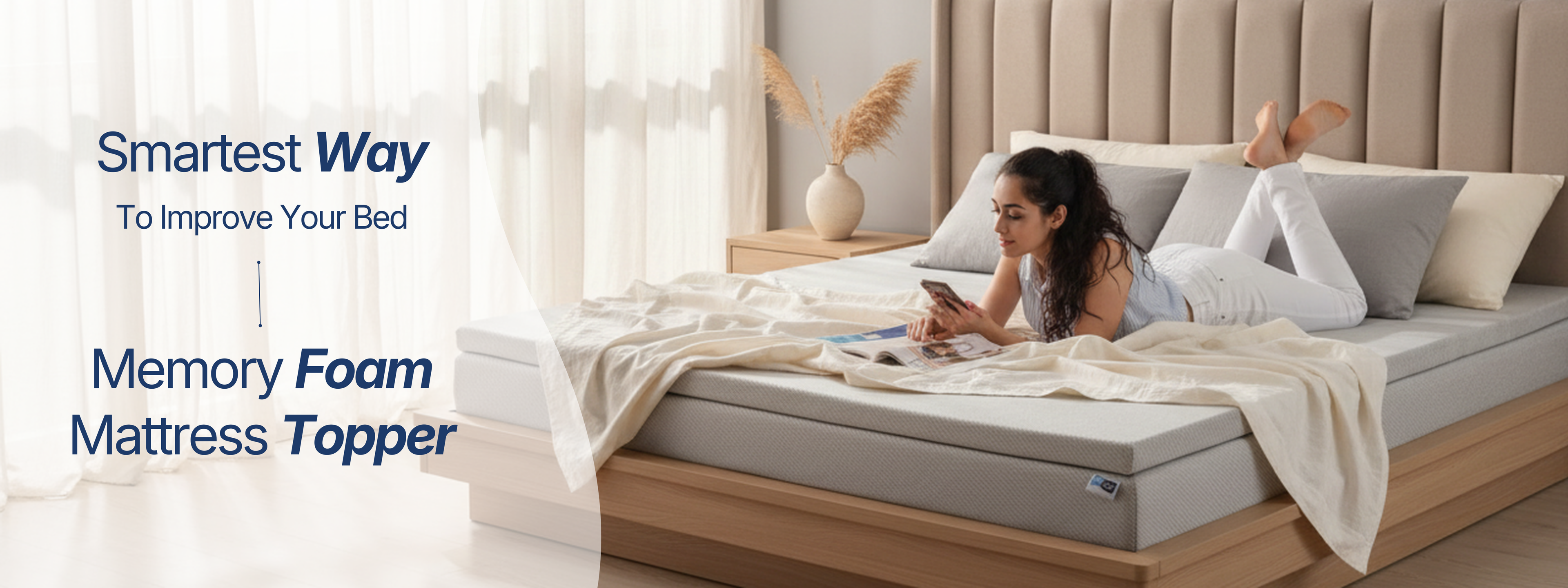 memory foam mattress topper