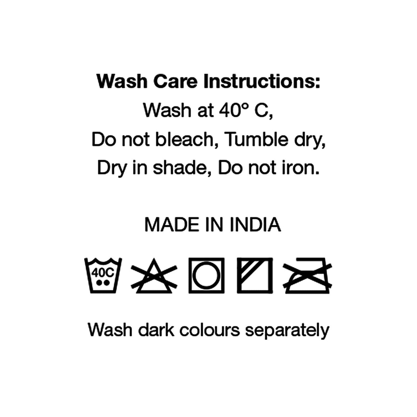 dohar wash instruction