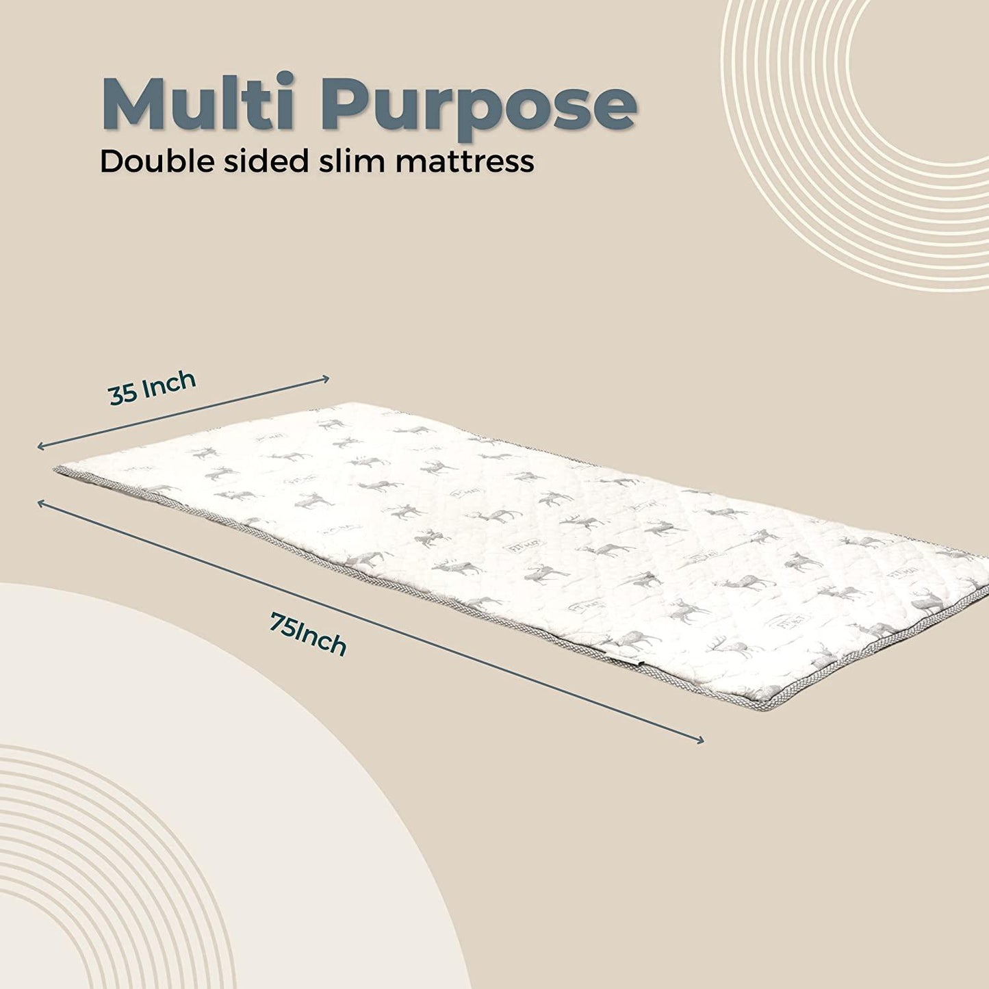 double sided slim mattress dimensions