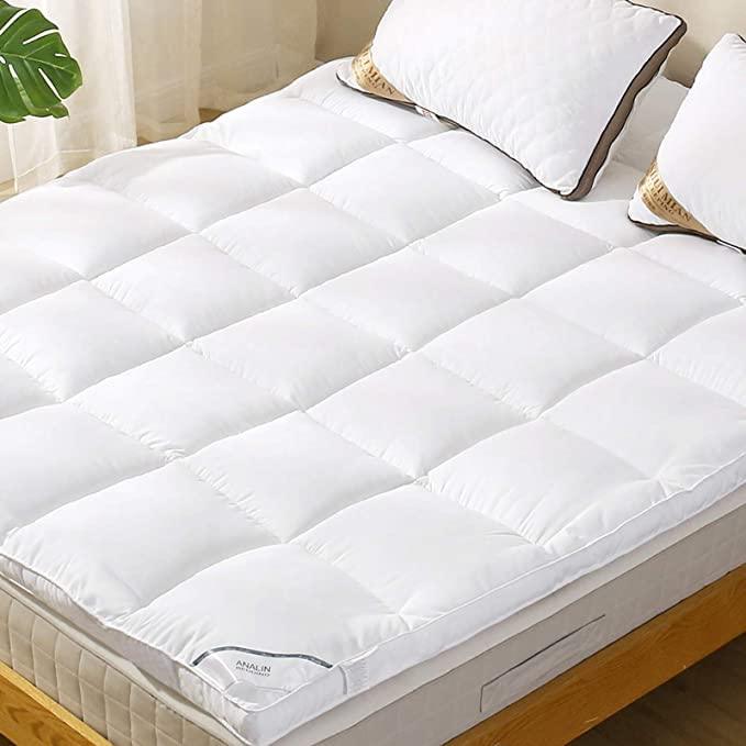 2 Orthopaedic Memory Foam Mattress Topper with Premium Cover