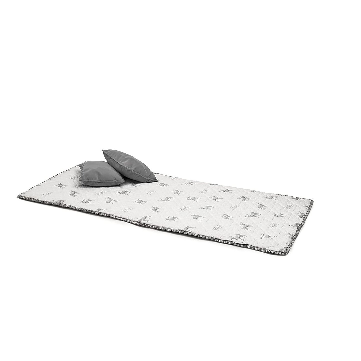 slim mattress with pillow